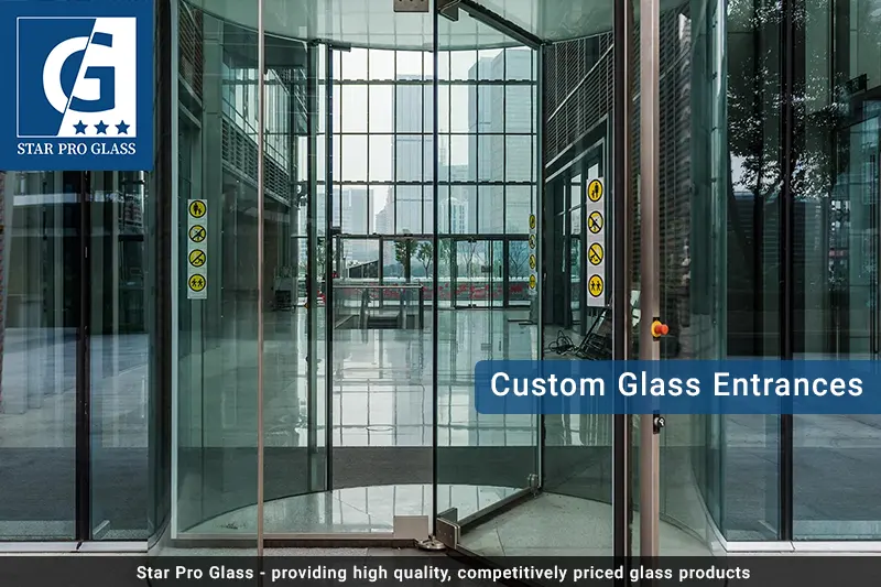 Custom Glass Entrances